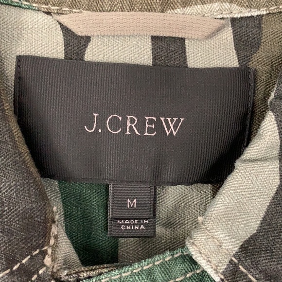 Jcrew camo shacket - Picture 3 of 5